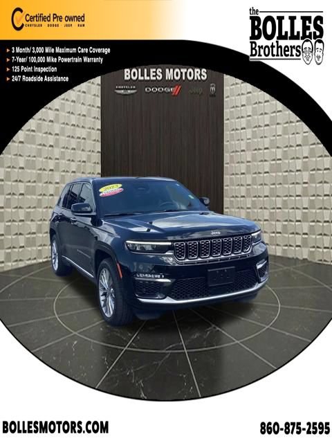Certified 2023 Jeep Grand Cherokee Summit AWD/4WD video 1