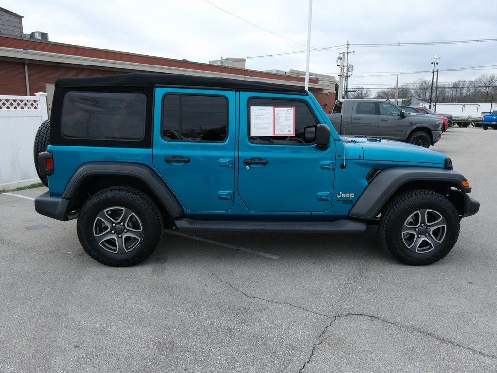 Used 2020 Jeep Wrangler Unlimited Sport S image 2