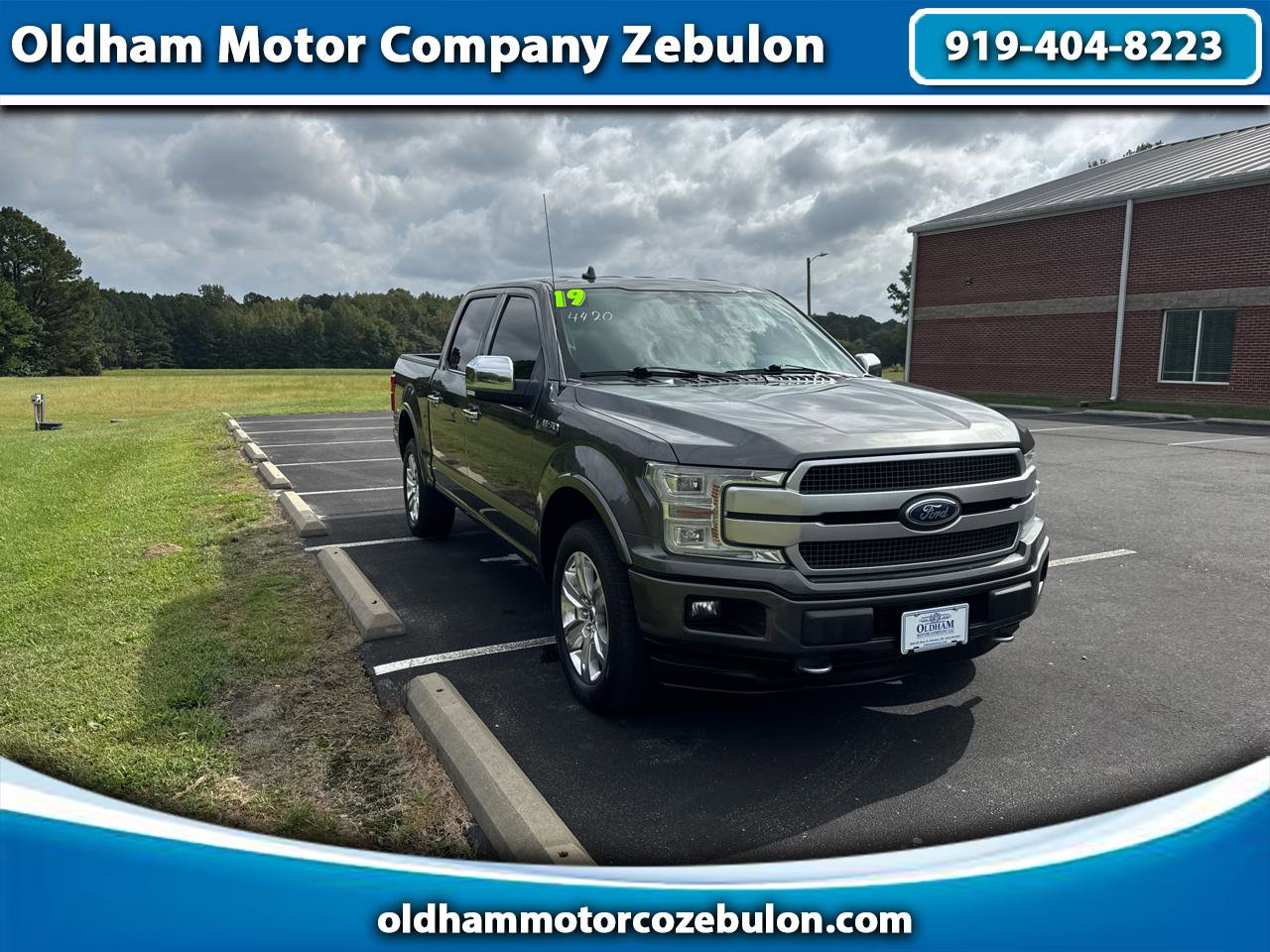Used 2019 Ford F150 Platinum image 1