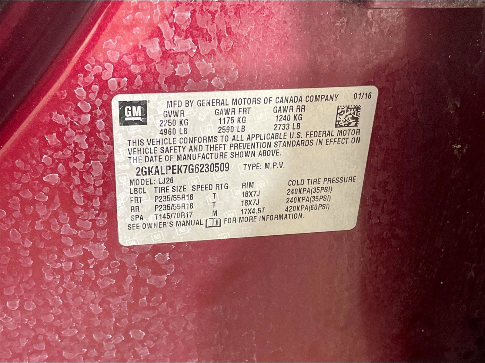 Used 2016 GMC Terrain SLT w/ Open Road Package image 33