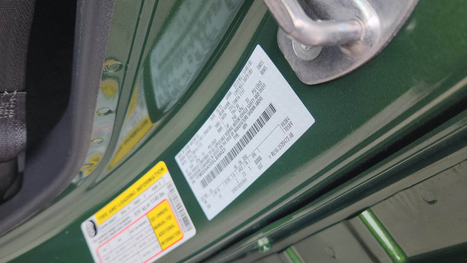 New 2025 Ford Bronco 2-Door image 20