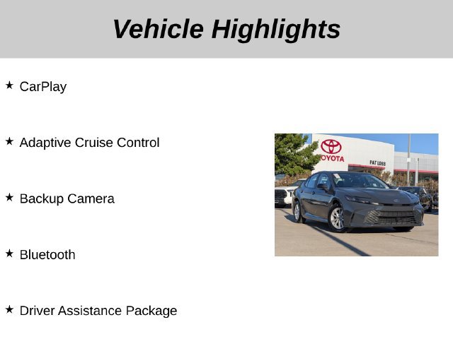 Used 2026 Toyota Camry LE FWD image 5