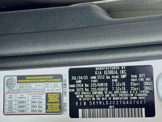 New 2026 Kia Sorento S AWD/4WD image 31