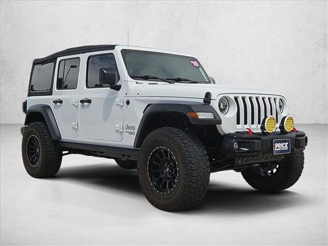 Used 2018 Jeep Wrangler Unlimited Sport AWD/4WD image 3