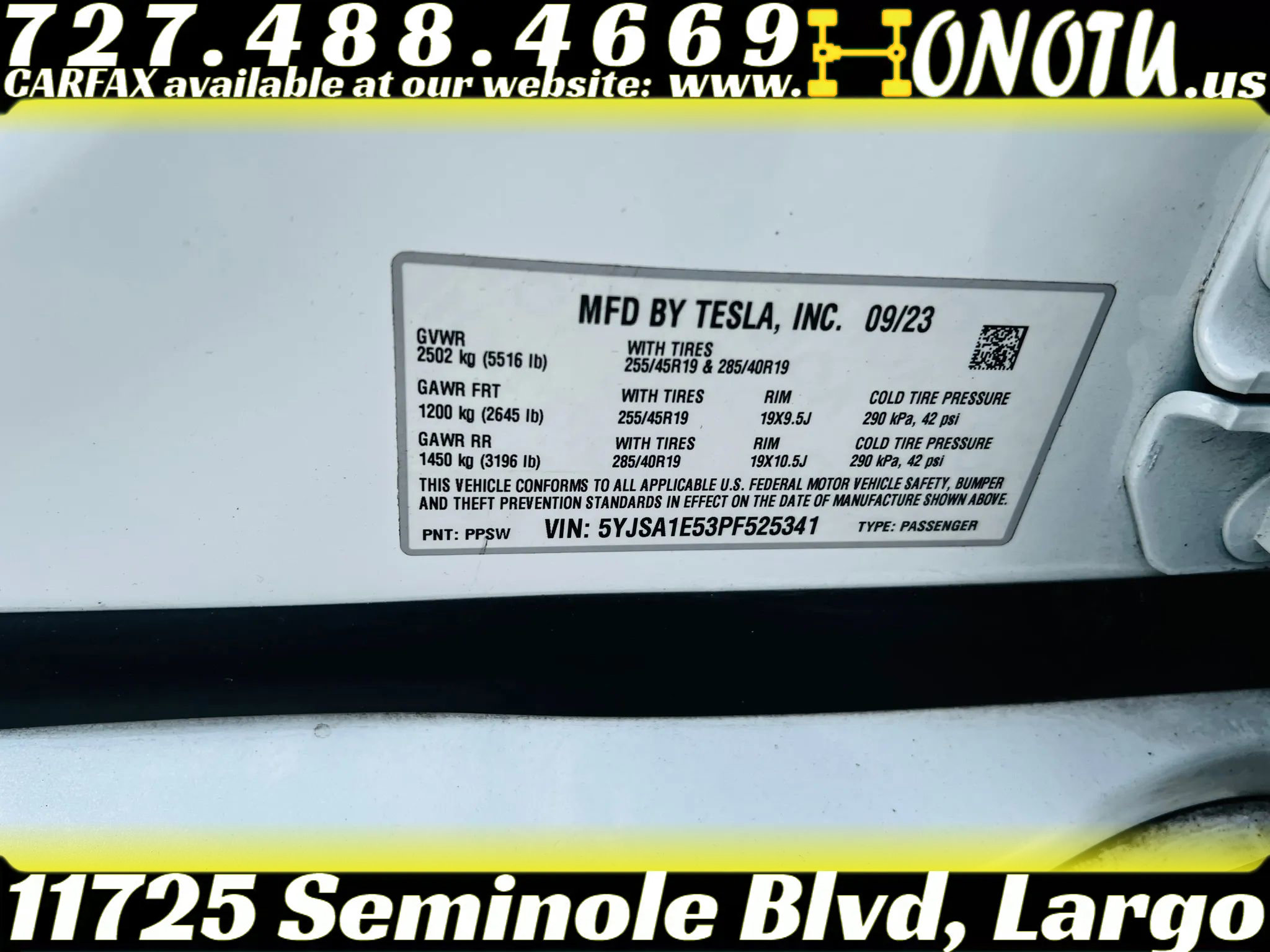 Used 2023 Tesla Model S Standard Range image 33