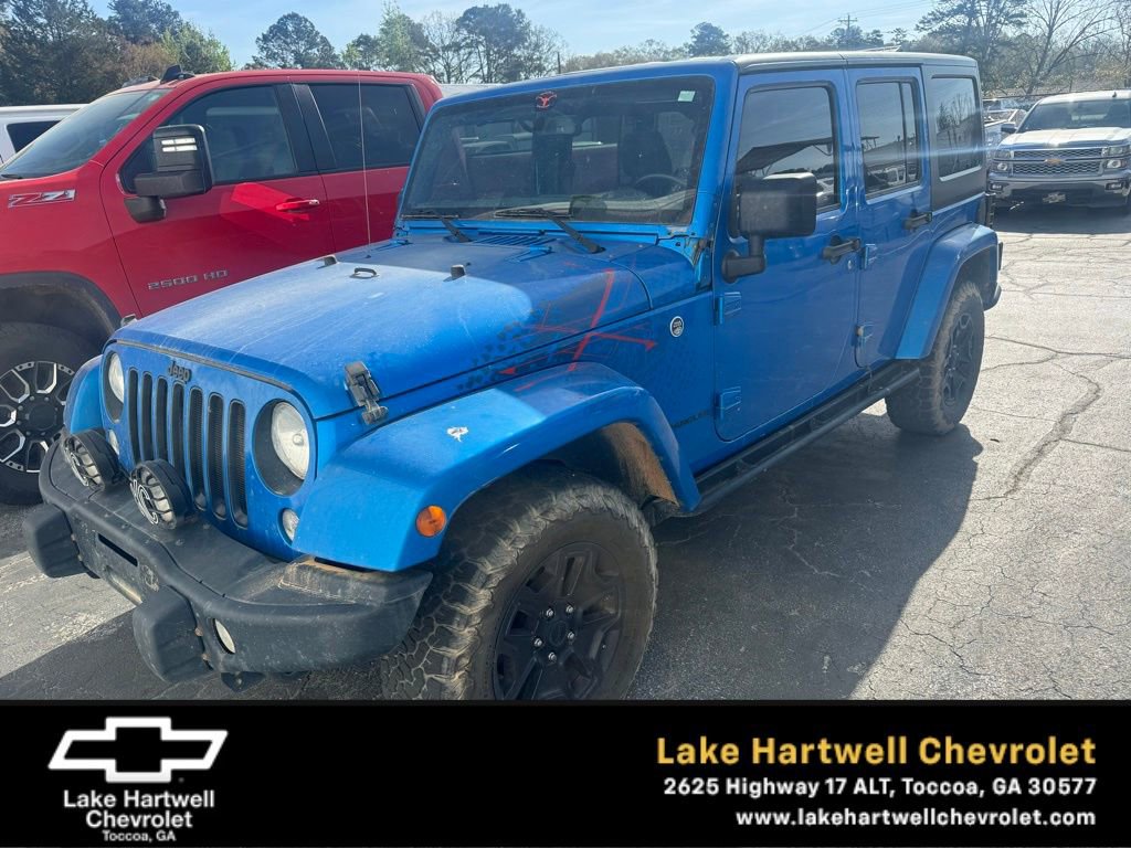 Used 2016 Jeep Wrangler Unlimited Sahara image 1