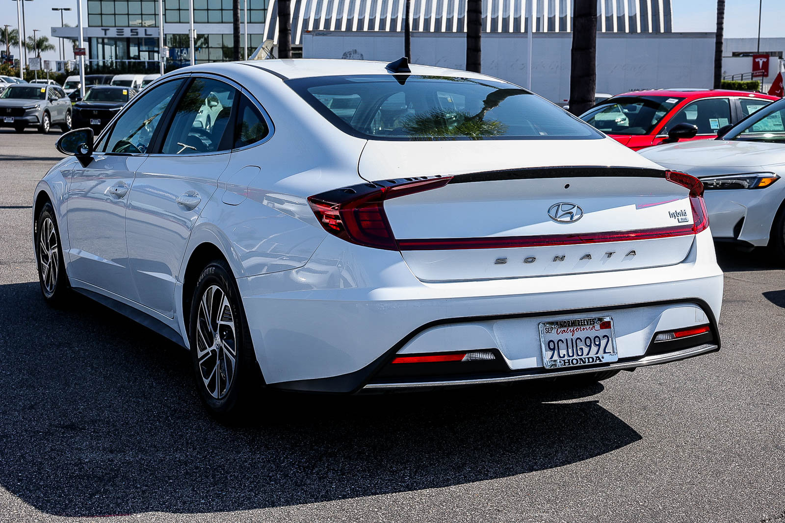 Used 2023 Hyundai Sonata Blue image 4