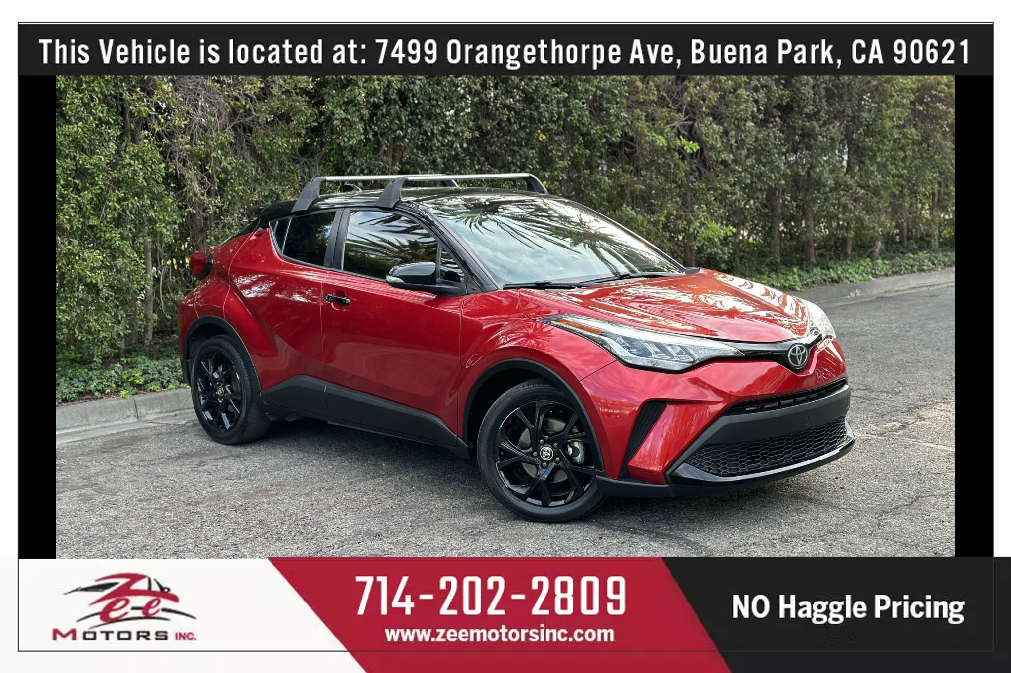 Used 2021 Toyota C-HR Nightshade image 1