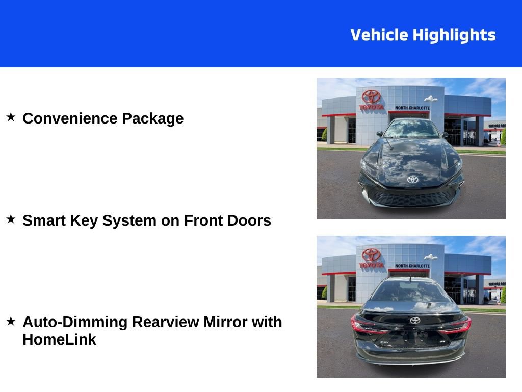 Used 2026 Toyota Camry SE w/ Convenience Package image 4