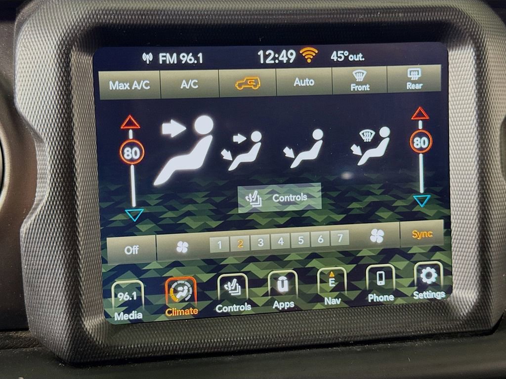 Used 2023 Jeep Wrangler Unlimited Rubicon 4xe w/ Cold Weather Group image 36