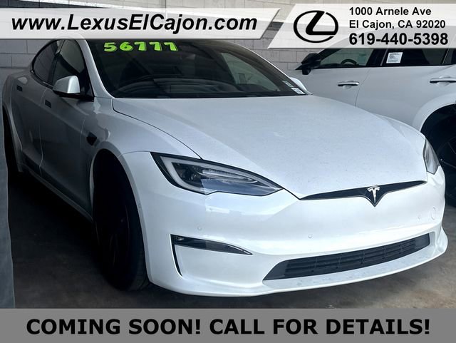 Used 2021 Tesla Model S Plaid AWD/4WD image 2