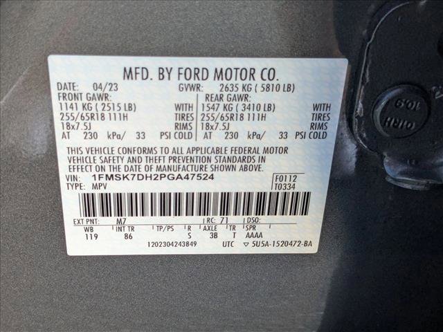 Certified 2023 Ford Explorer XLT image 25