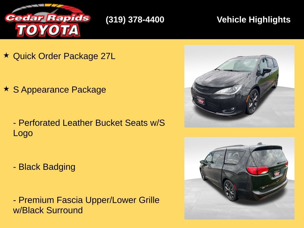 Used 2020 Chrysler Pacifica Touring-L w/ Advanced Safetytec Group FWD image 26