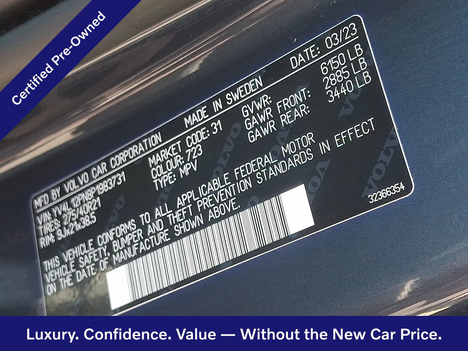 Certified 2023 Volvo XC90 B5 Plus w/ Protection Package Premier AWD/4WD image 28