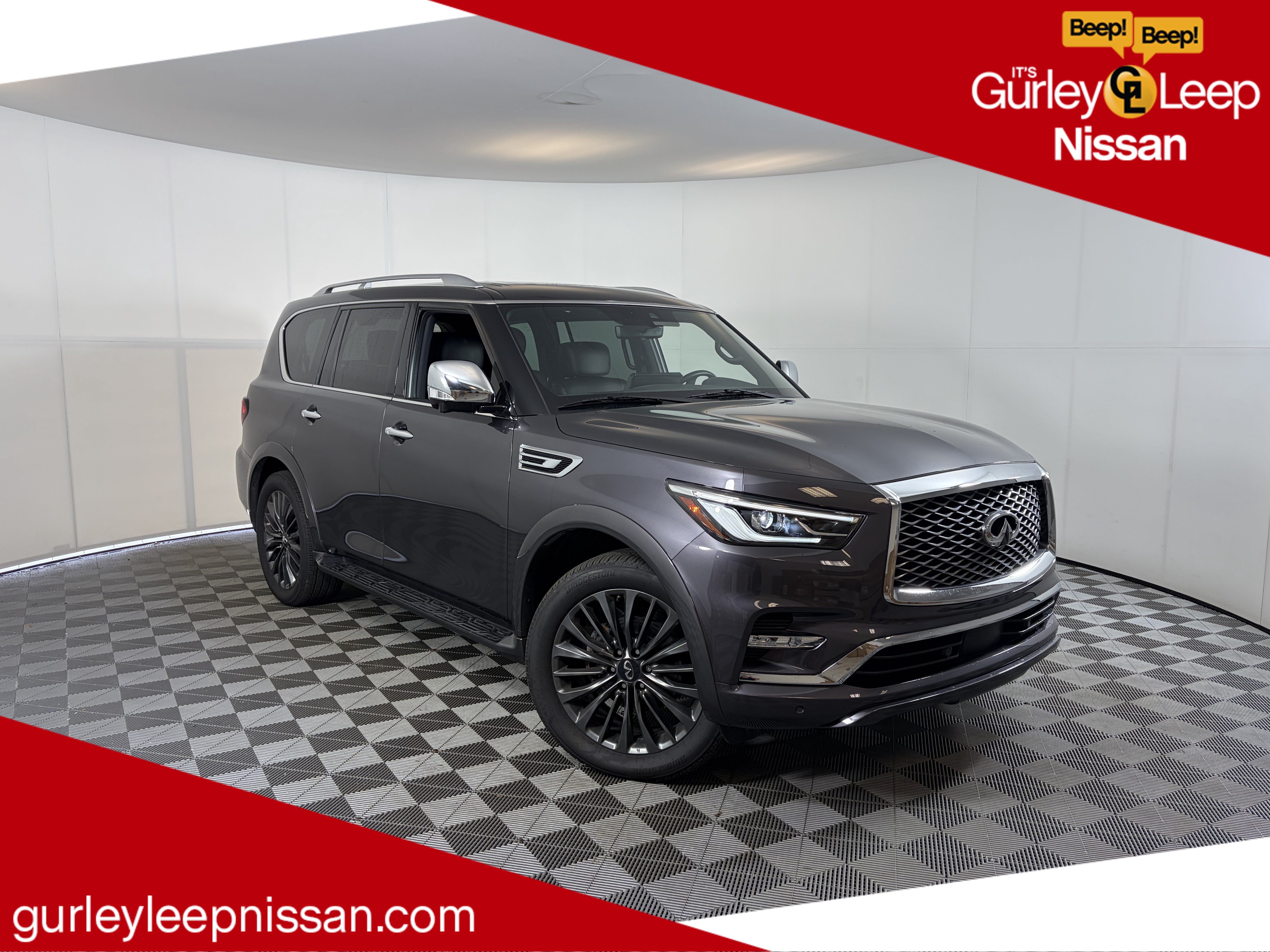 Used 2023 INFINITI QX80 Sensory w/ Cargo Package AWD/4WD image 1