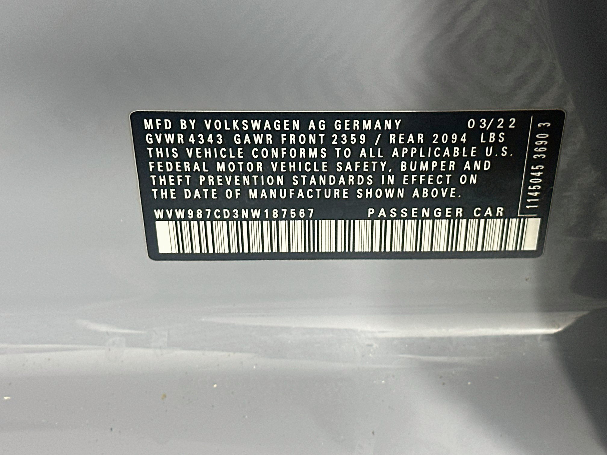 Used 2022 Volkswagen GTI SE FWD image 12