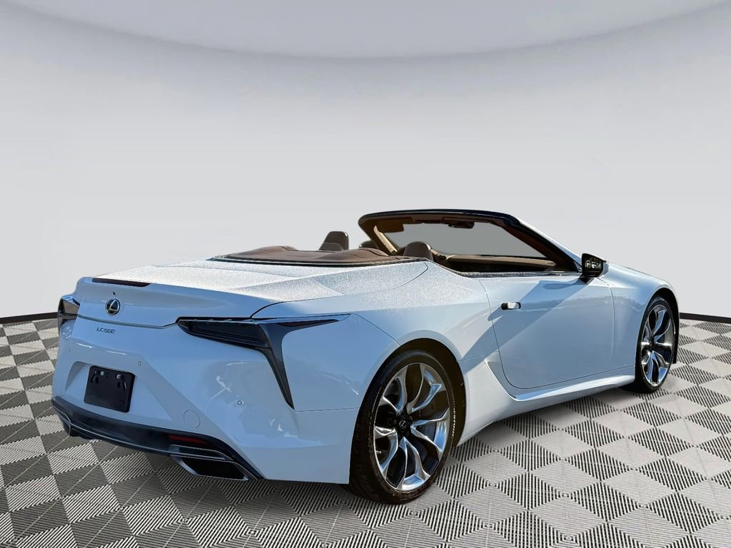 Used 2021 Lexus LC 500 Convertible w/ Touring Package image 3