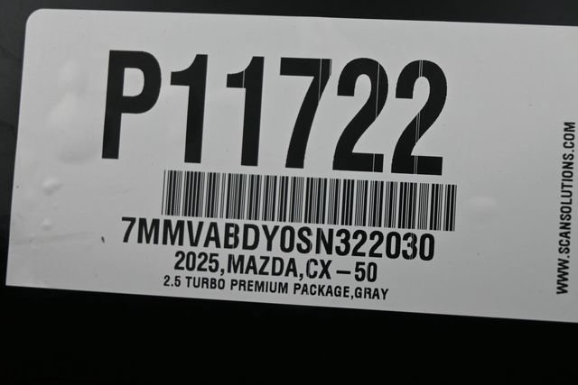 Certified 2025 MAZDA CX-50 AWD 2.5 Turbo w/ Premium Pkg image 28