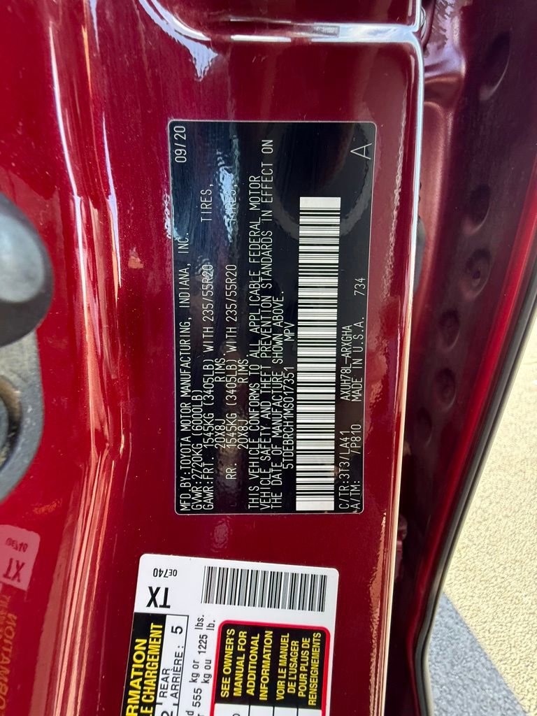 Used 2021 Toyota Highlander Platinum image 35