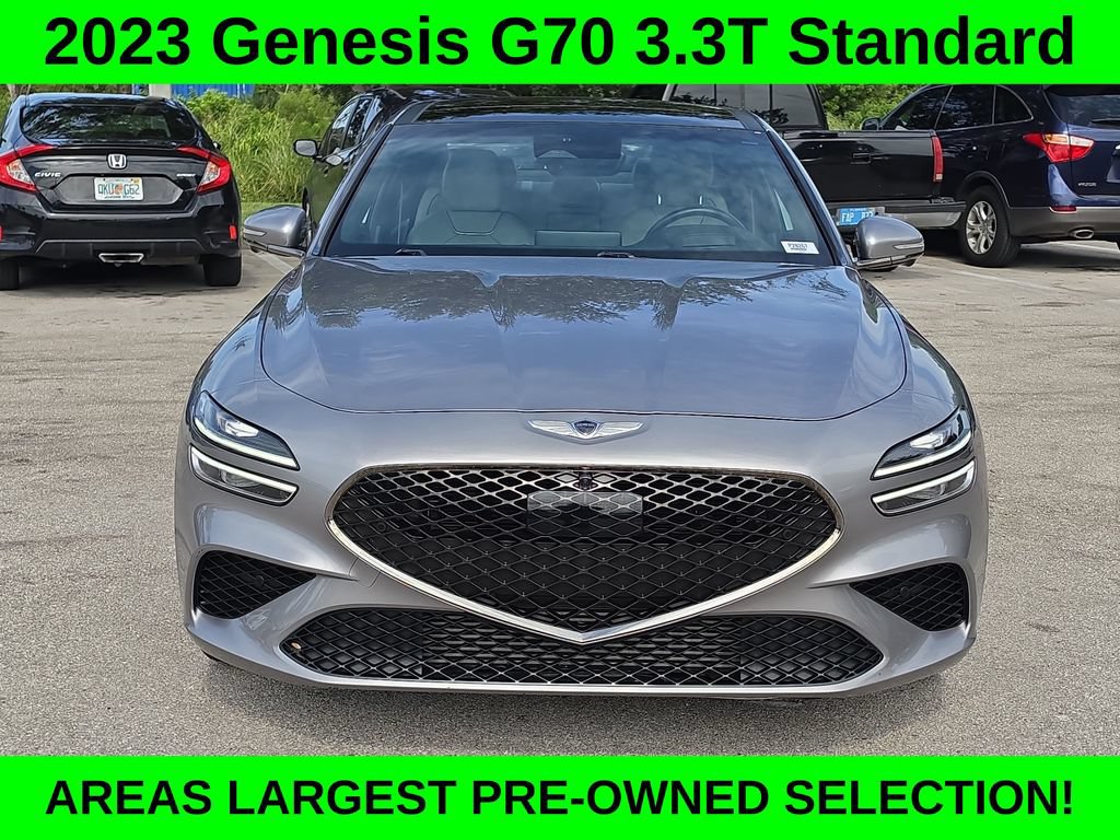 Used 2023 Genesis G70 3.3T w/ Sport Prestige Package RWD image 2