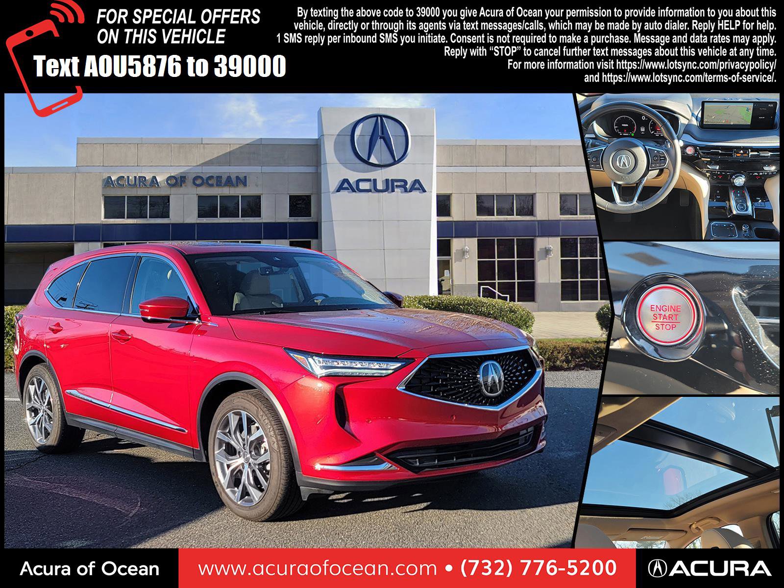 Certified 2023 Acura MDX SH-AWD w/ Technology Package