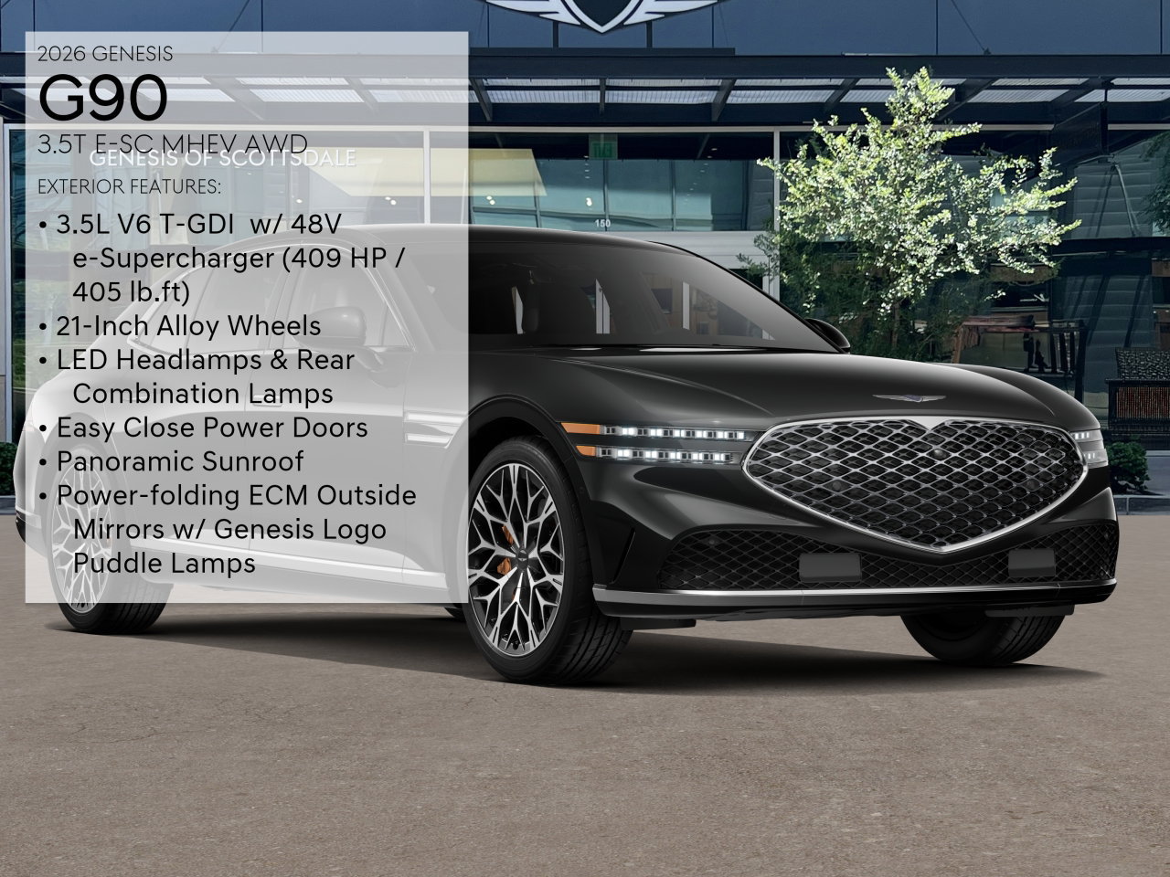 New 2026 Genesis G90 3.5T AWD/4WD image 3