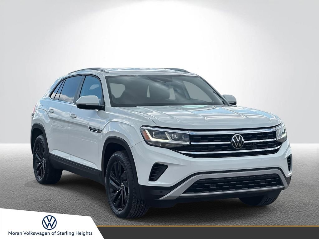 Certified 2023 Volkswagen Atlas Cross Sport SE w/ Black Wheel Package image 2