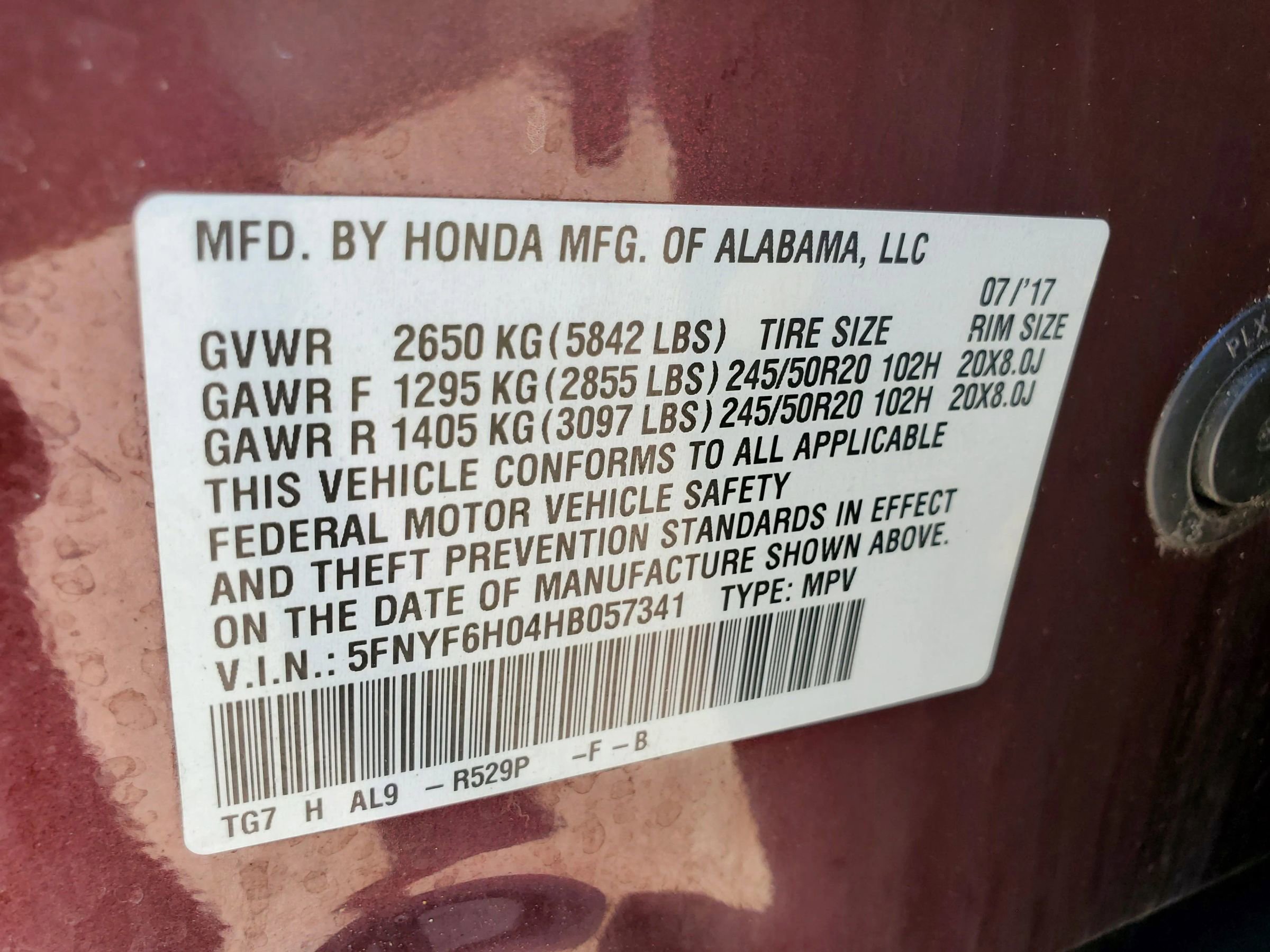 Used 2017 Honda Pilot Elite image 65