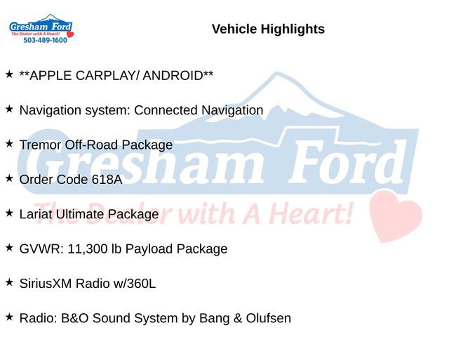 Certified 2022 Ford F350 Lariat w/ Tremor Off-Road Package AWD/4WD image 10