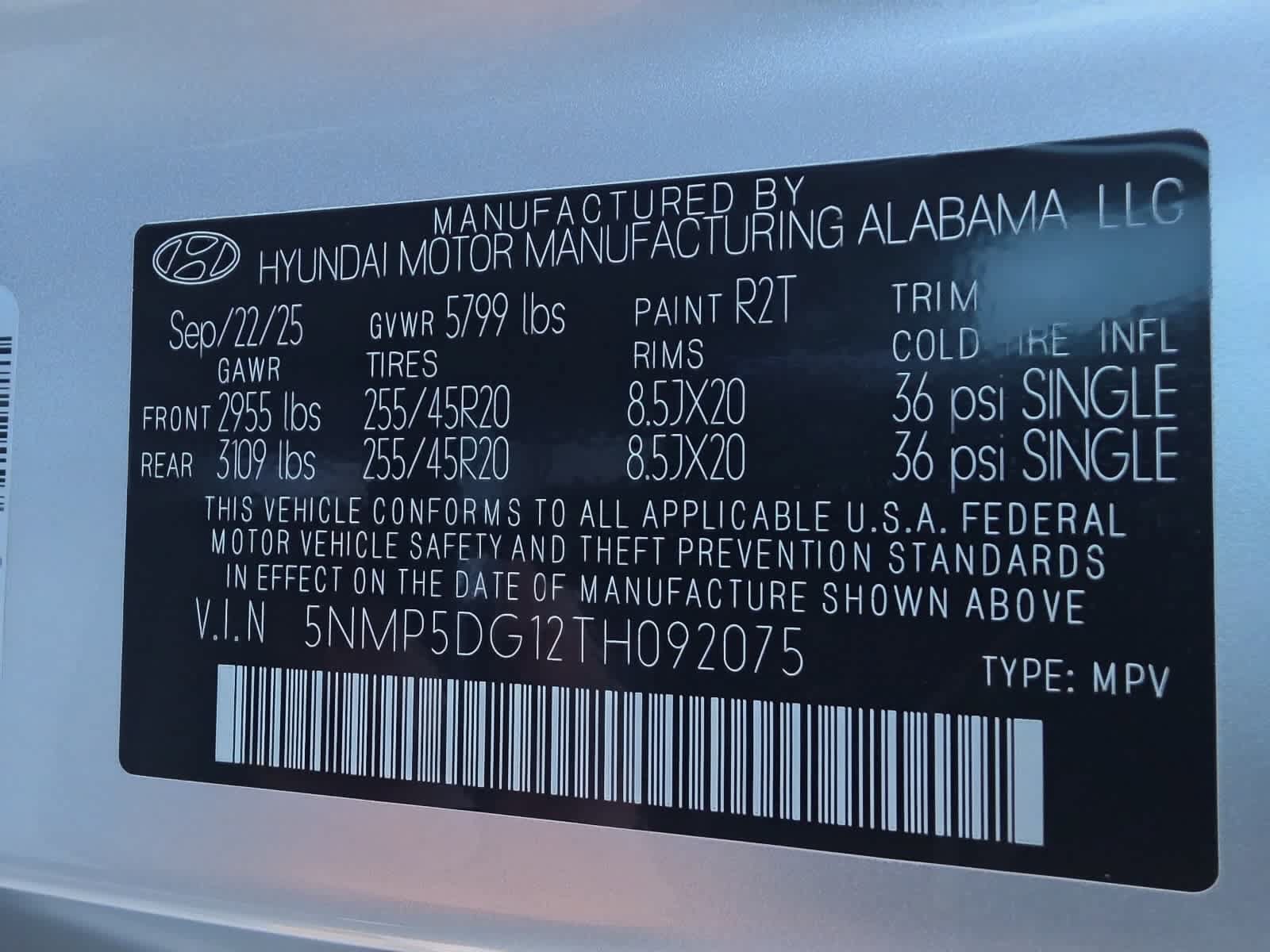 New 2026 Hyundai Santa Fe Calligraphy AWD/4WD image 33