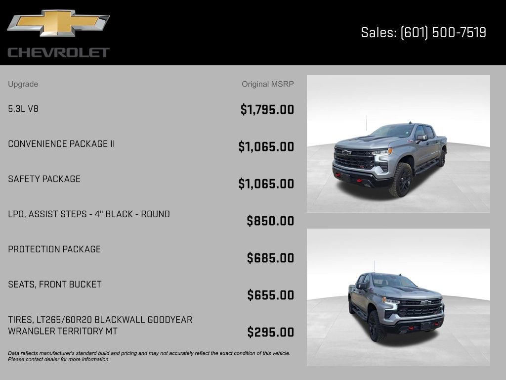 New 2026 Chevrolet Silverado 1500 LT Trail Boss w/ Safety Package image 8