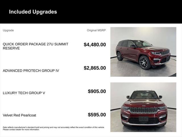 Certified 2023 Jeep Grand Cherokee Summit AWD/4WD image 11