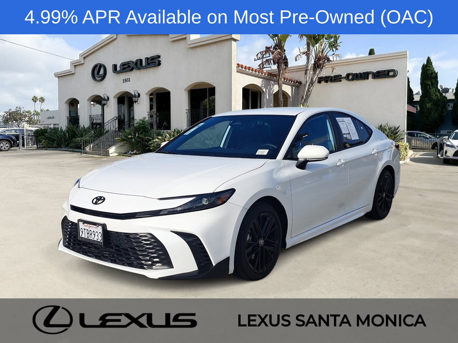 Used 2025 Toyota Camry SE w/ Convenience Package