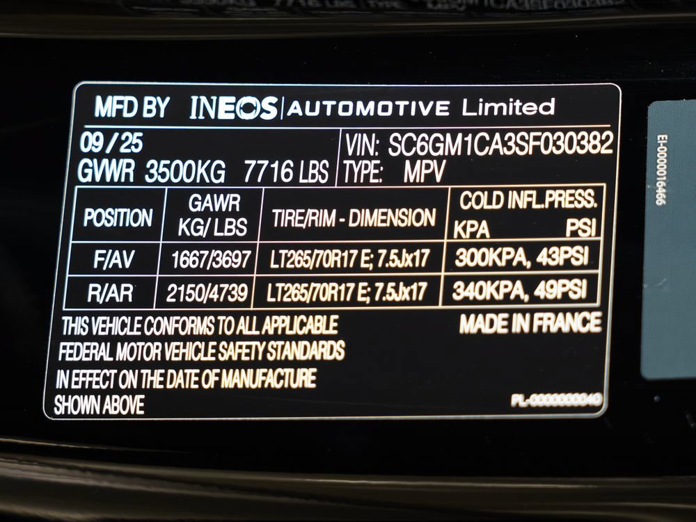 New 2025 INEOS Grenadier Station Wagon AWD/4WD image 23
