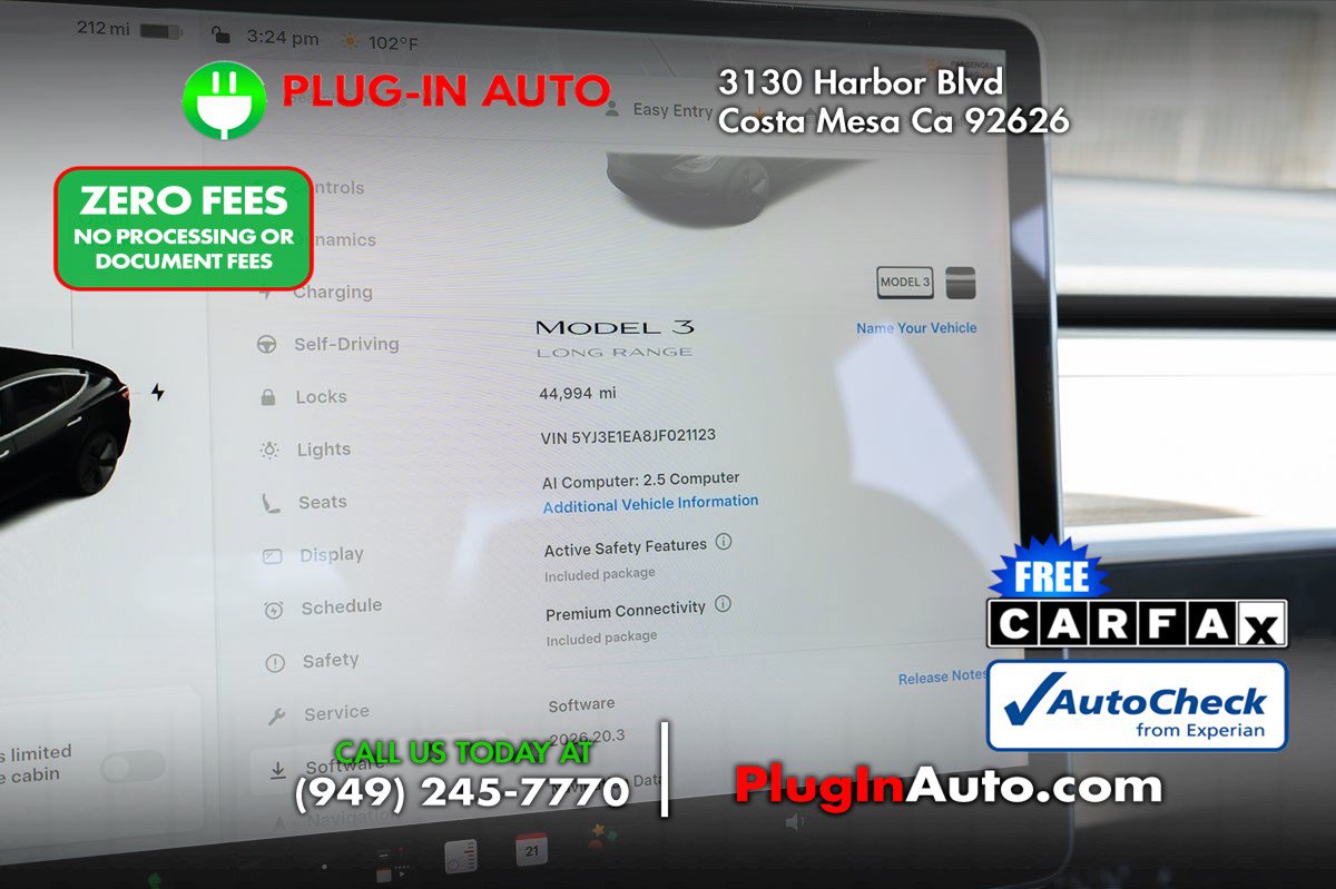 Used 2018 Tesla Model 3 Long Range RWD image 2