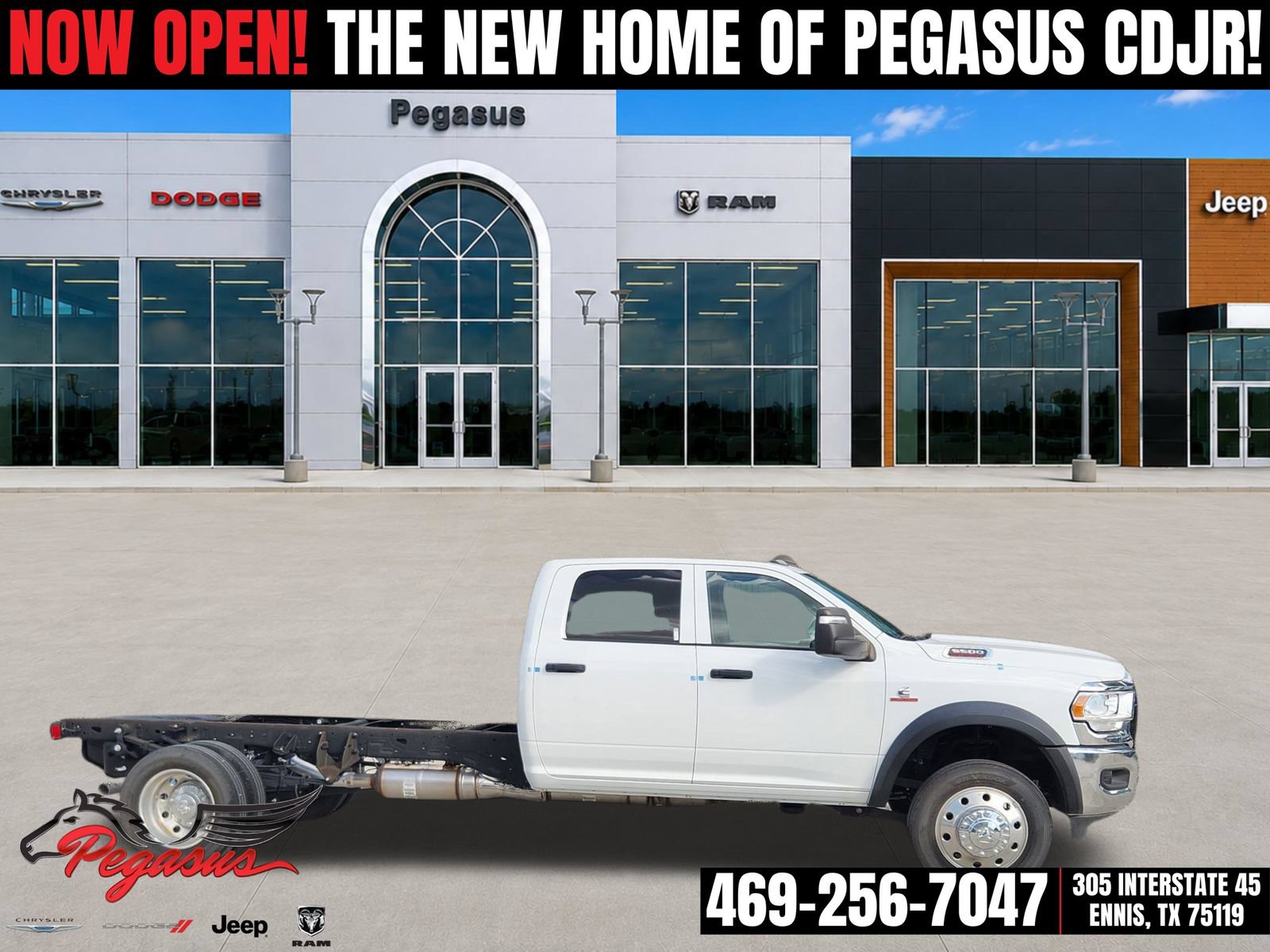 New 2024 RAM 5500 Tradesman w/ Chrome Appearance Group RWD image 5