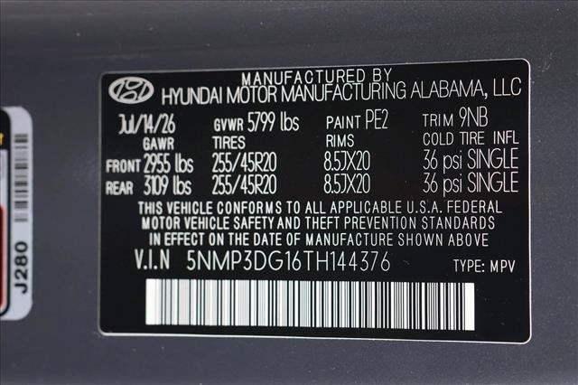 New 2026 Hyundai Santa Fe Limited AWD/4WD image 24