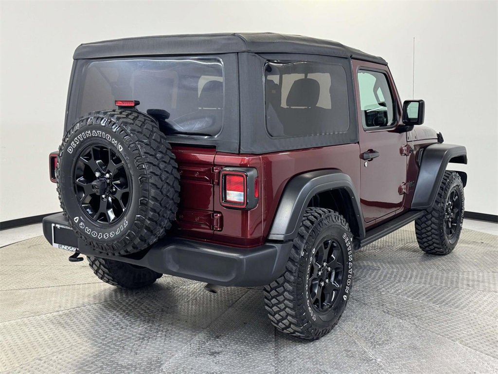 Certified 2021 Jeep Wrangler Willys image 7