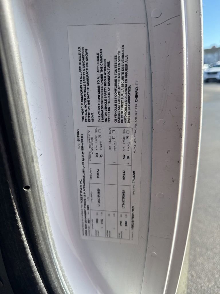 Used 2022 Chevrolet Express 3500 w/ Power Convenience Package image 31