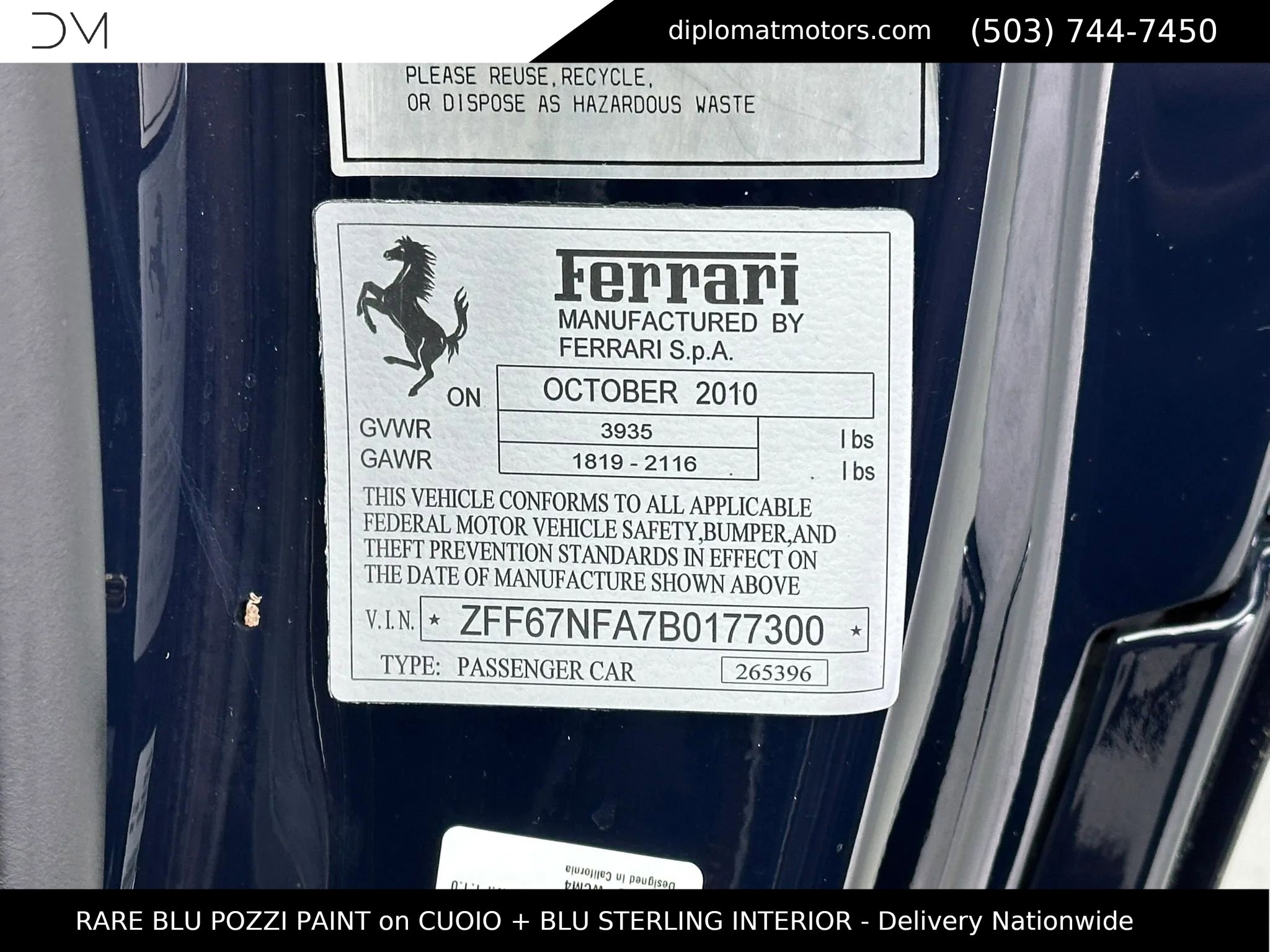 Used 2011 Ferrari 458 Italia Coupe image 43