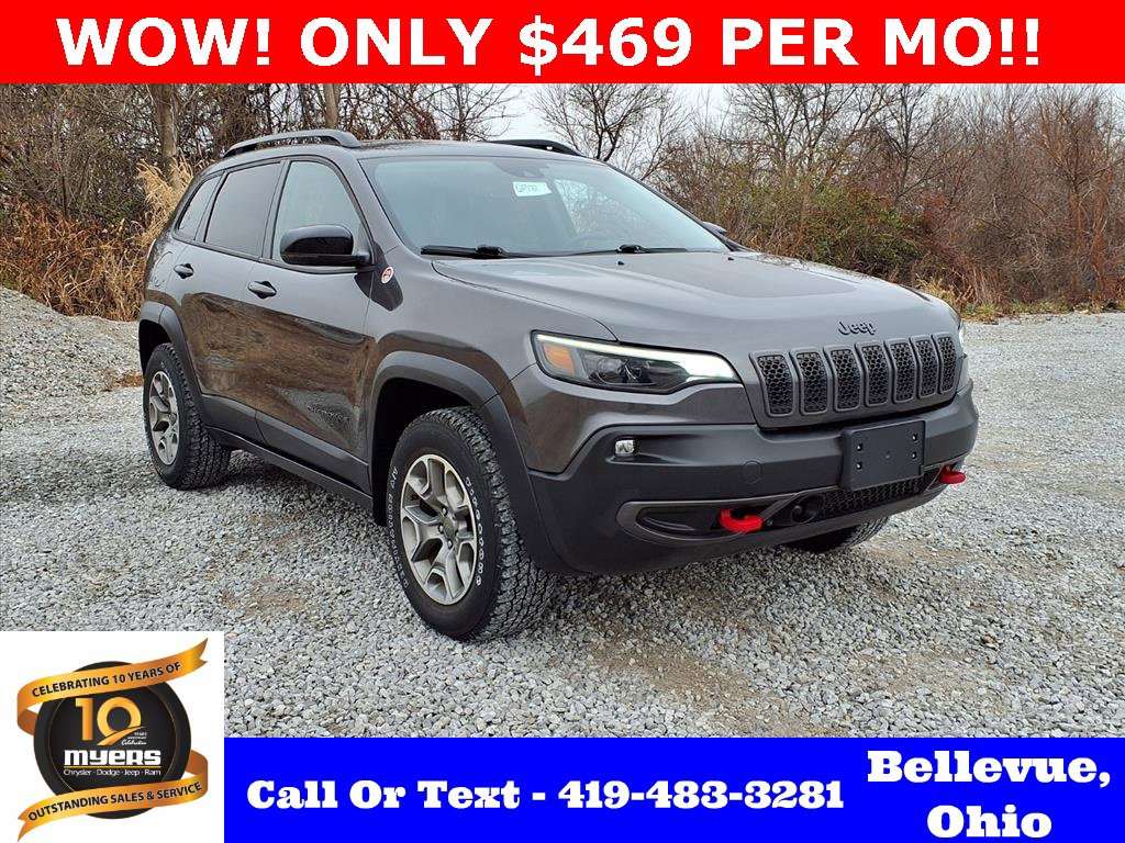 Used 2022 Jeep Cherokee Trailhawk w/ Premium Leather Package image 1
