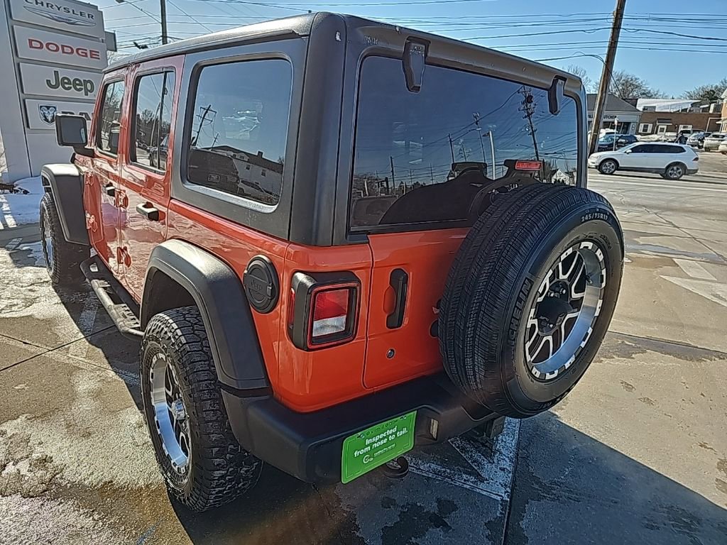 Certified 2018 Jeep Wrangler Unlimited Sport image 11
