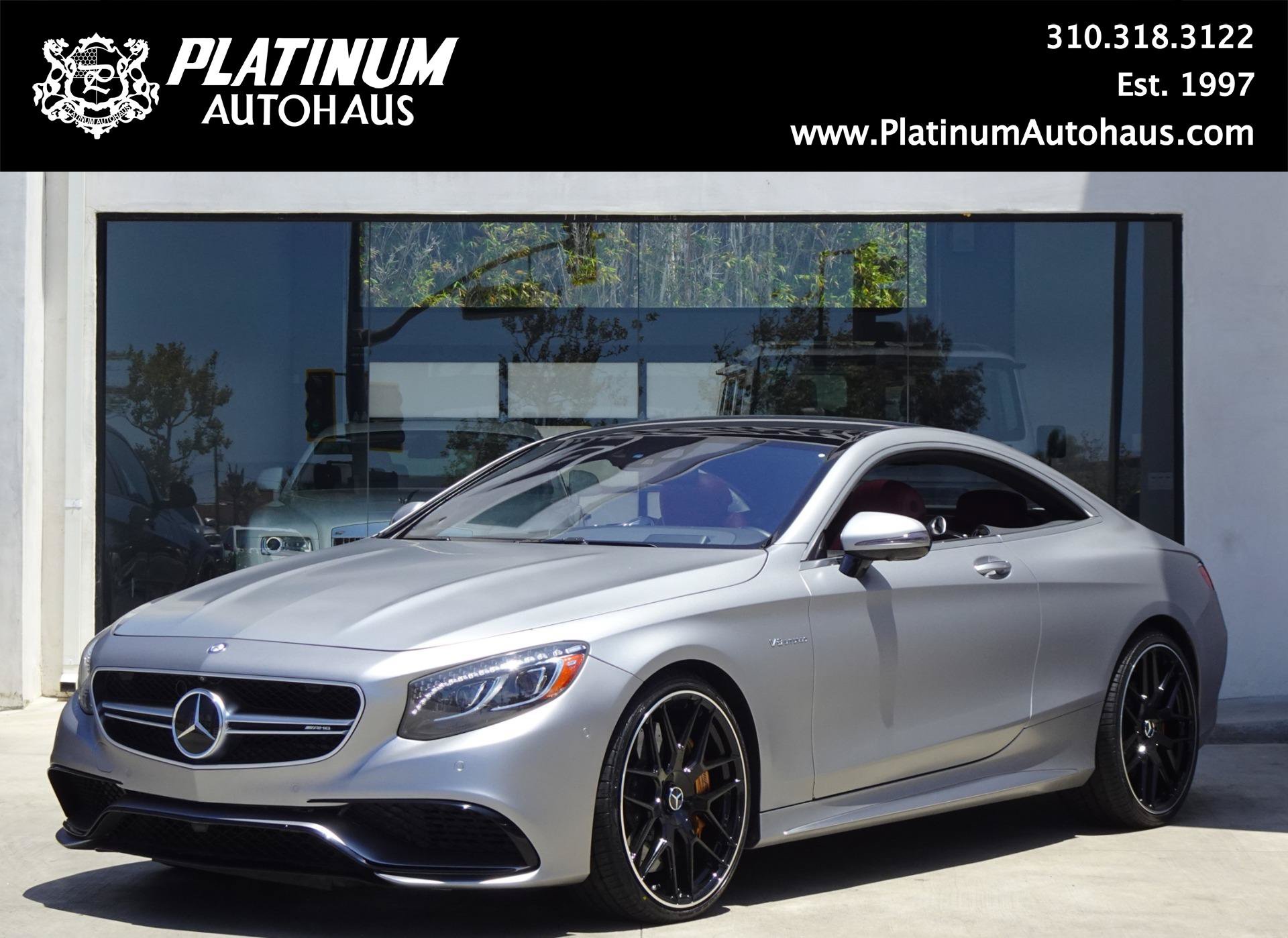 Used 2015 Mercedes-Benz S 63 AMG 4MATIC Coupe