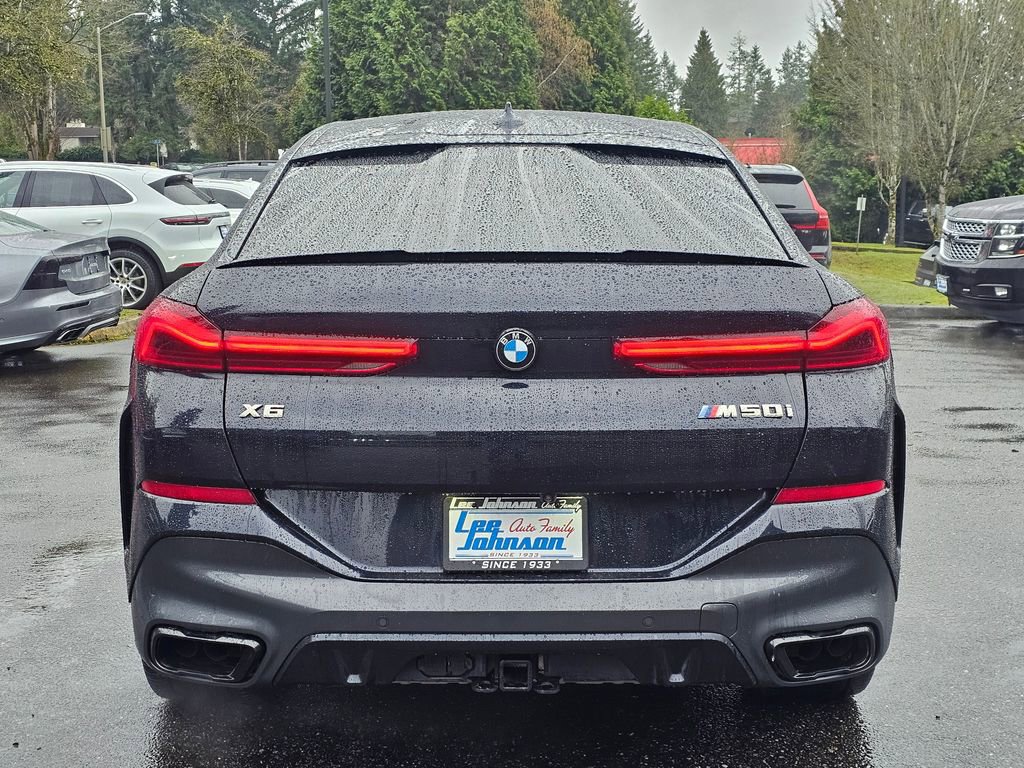 Used 2022 BMW X6 M50i w/ Executive Package AWD/4WD image 6
