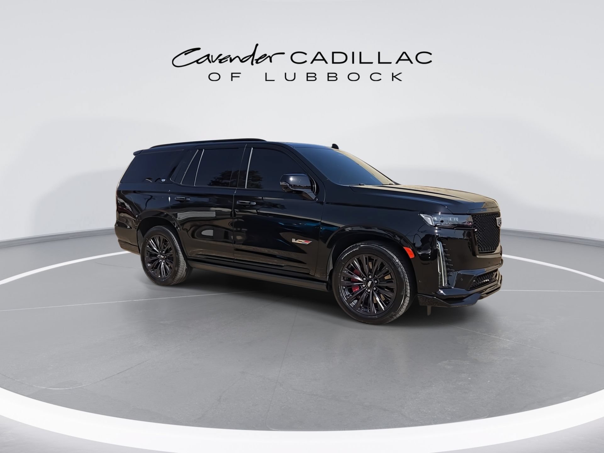 Used 2023 Cadillac Escalade V w/ LPO, ONYX Package AWD/4WD image 2