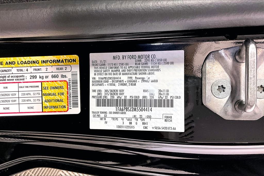 Used 2021 Ford Mustang Shelby GT500 w/ Technology Package image 32