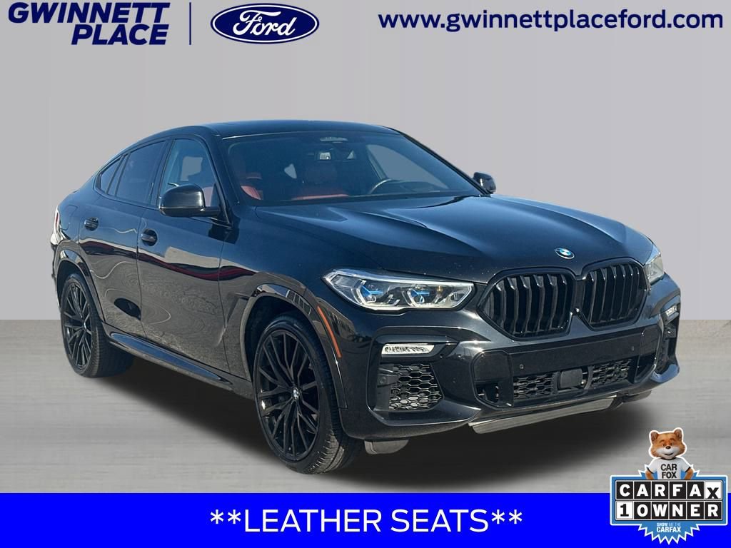 Used 2021 BMW X6 M50i w/ Executive Package image 3