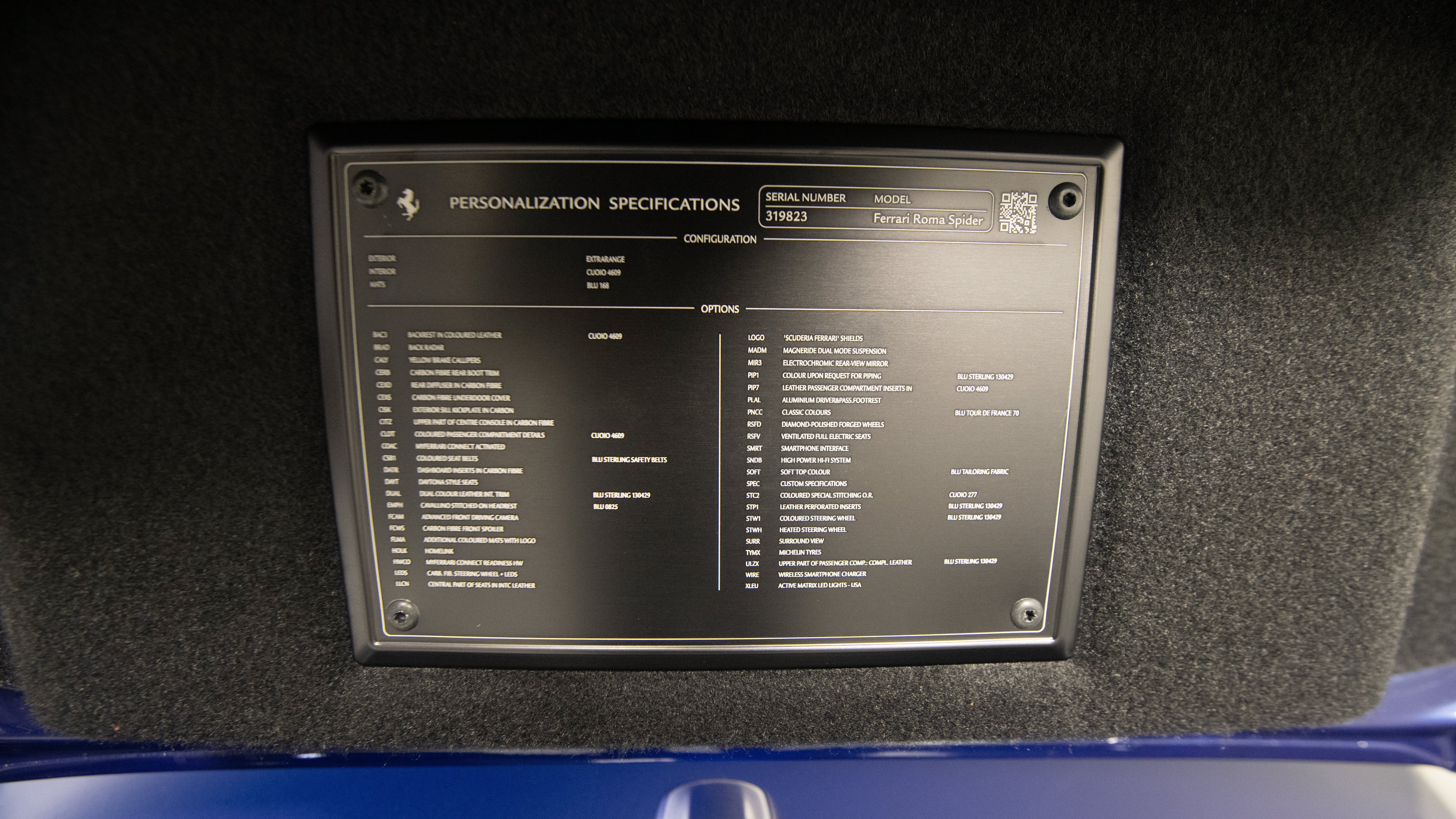Certified 2025 Ferrari Roma Spider RWD image 41