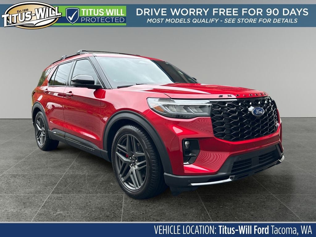 Certified 2025 Ford Explorer ST w/ Sun And Sound Package AWD/4WD image 1