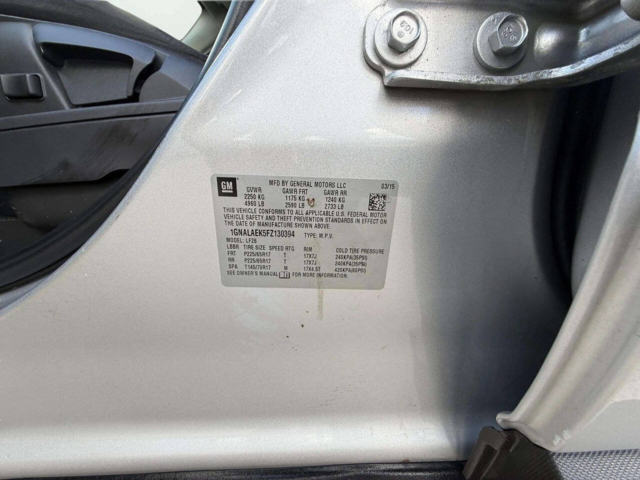Used 2015 Chevrolet Equinox LS FWD image 21